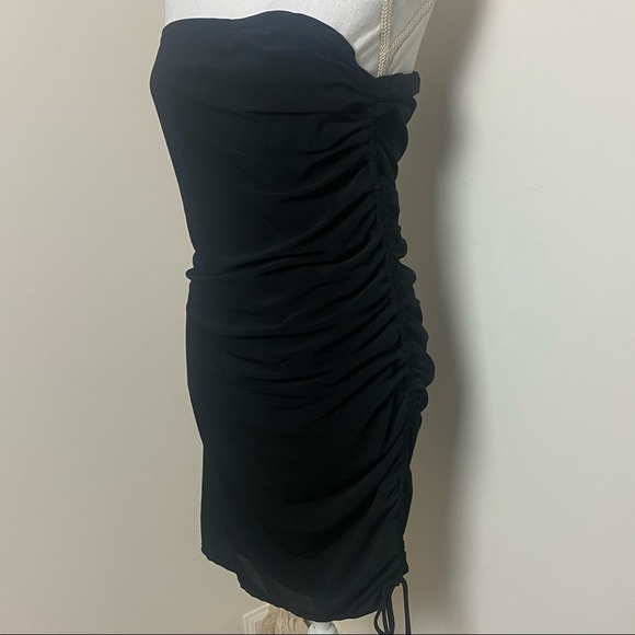 NWT Fashion Nova XL Party Dress Black Strapless New Years Eve Club Dance Sexy - Picture 10 of 12